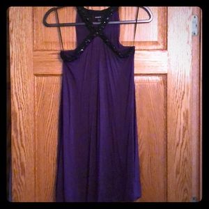 🌸SALE 2/$25🌸 Express sexy short purple dress
